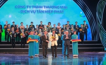 Sản phẩm của Tân Hiệp Phát lần thứ 6 liên tiếp đạt Thương hiệu Quốc gia