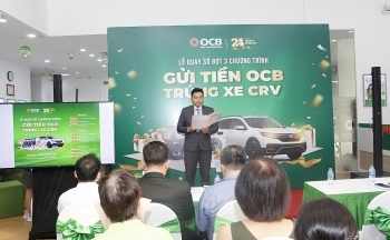 OCB công bố kết quả quay số đợt 3 và cuối kỳ chương trình khuyến mãi “Gửi tiền OCB – trúng xe CR-V
