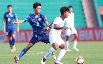 U23 Myanmar - U23 Philippines (3-2): Myanmar dẫn đầu bảng A bóng đá nam
