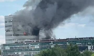 Cháy ở ngoại ô thủ đô Moscow 2