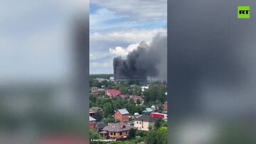 Cháy ở ngoại ô thủ đô Moscow 3