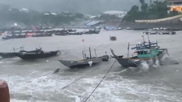 Bão số 6 cách Đà Nẵng 110km, đảo Cù Lao Chàm (Quảng Nam) đã có gió cấp 8