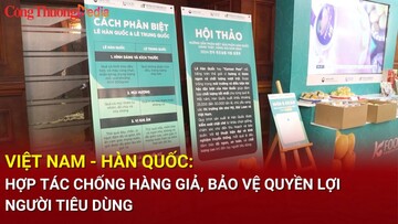 Việt Nam - Hàn Quốc: Hợp tác chống hàng giả, bảo vệ quyền lợi người tiêu dùng