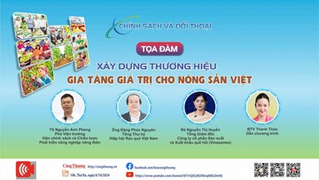 [LIVE]: Xây dựng thương hiệu: Gia tăng giá trị cho nông sản Việt
