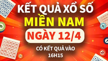 XSMN 12/4, trực tiếp Kết quả xổ số miền Nam hôm nay 12/4/2025