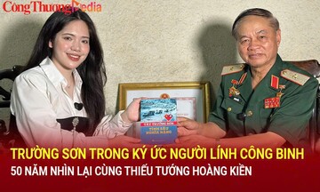 50 năm gợi nhớ ký ức Trường Sơn cùng Thiếu tướng Hoàng Kiền