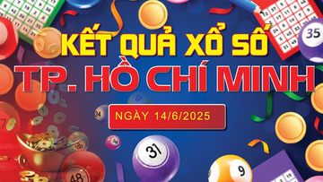XSHCM 14/6, trực tiếp kết quả xổ số Hồ Chí Minh hôm nay 14/6/2025 