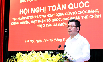 Bộ trưởng Nguyễn Hồng Diên: Tạo thuận lợi tối đa cho chính quyền 2 cấp phục vụ người dân, doanh nghiệp