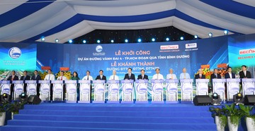 Phó Thủ tướng Mai Văn Chính dự khởi công đường Vành đai 4 qua Bình Dương
