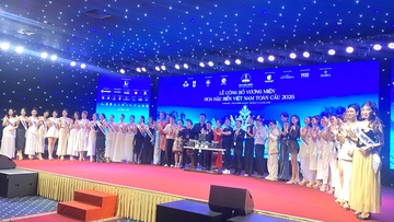 Vương miện Hoa hậu Biển Việt Nam toàn cầu 2025 trị giá 3,6 tỷ đồng 