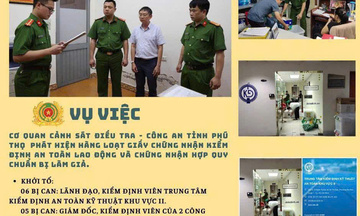 Công an Phú Thọ cảnh báo gì về tình trạng giả chứng nhận kiểm định trong hồ sơ dự thầu?