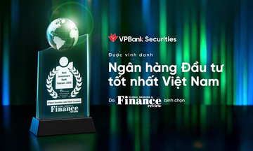 VPBankS khẳng định vị thế với danh hiệu 'Ngân hàng đầu tư tốt nhất Việt Nam 2025'