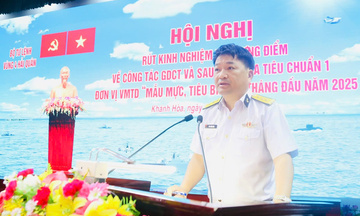 Vùng 4 Hải quân tổ chức hội nghị điểm về giáo dục chính trị