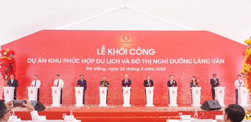 Đà Nẵng: Khởi công siêu dự án Khu phức hợp du lịch, nghỉ dưỡng Làng Vân