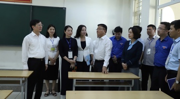 Phó Thủ tướng kiểm tra công tác chuẩn bị thi Liên Minh OK VIP Game Online Giải Trí Cá Cược THPT tại Quảng Ninh