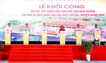 Tổng Bí thư Tô Lâm dự lễ khởi công xây dựng đền thờ Đức vua Ngô Quyền
