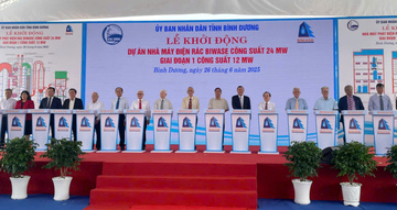 Xây dựng nhà máy đốt rác phát điện công suất 12MW tại Bình Dương