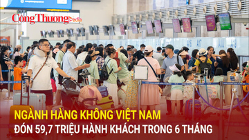 Ngành hàng không Việt Nam đón 59,7 triệu hành khách trong 6 tháng