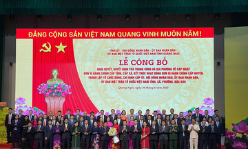 Chính thức hợp nhất tỉnh Quảng Ngãi và tỉnh Kon Tum