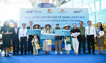 Đà Nẵng chào đón chuyến bay từ Osaka (Nhật Bản) trở lại