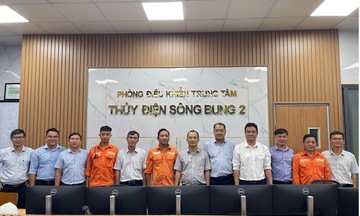 Tổng Giám đốc Tổng công ty Phát điện 2 kiểm tra các nhà máy Thủy điện sông Bung