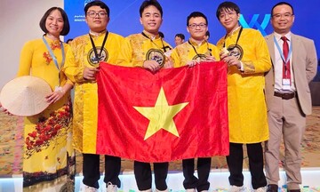 4 học sinh Việt Nam giành Huy chương Vàng Olympic Hóa học Quốc tế 2025