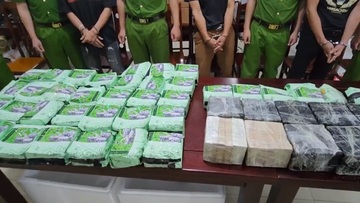 Nghệ An: Phá đường dây ma túy 'khủng', heroin chất đầy bao tải