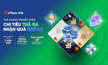 Ưu đãi lên tới 2 triệu đồng cho khách hàng mở mới thẻ doanh nghiệp VPBiz