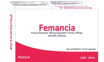 Thuốc sắt Femancia bị cấm sản xuất, lưu hành trên thị trường 