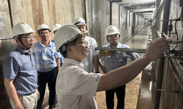 Cục An toàn Kỹ thuật và Môi trường Công nghiệp kiểm tra hồ chứa thuỷ điện tại Đà Nẵng