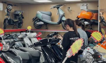 Thị trường xe điện, xe 50cc vào mùa 'cao điểm' trong năm