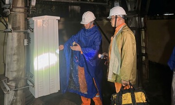 EVNHANOI chủ động triển khai các biện pháp ứng phó khẩn cấp trước bão Wipha
