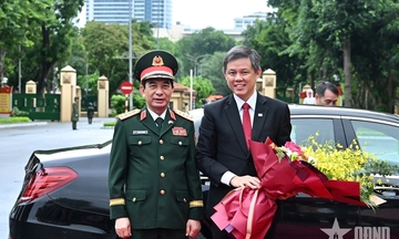 Singapore sẵn sàng đón tiếp sĩ quan Quân đội nhân dân Việt Nam sang học tập