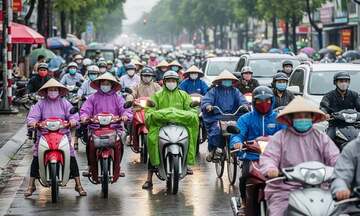 Thời tiết hôm nay 26/7: Bắc Bộ mưa rào và dông rải rác