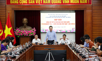 Điều chỉnh thời gian nhận tác phẩm Giải Báo chí toàn quốc 'Vì sự nghiệp phát triển văn hóa Việt Nam'