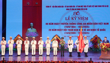 Đại tướng Lương Tam Quang: Xây dựng Công an Thủ đô “vừa hồng, vừa chuyên