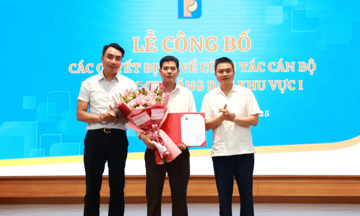 Công bố các quyết định về công tác cán bộ tại Petrolimex Hà Nội