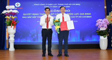 EVNHCMC công bố thành lập 9 công ty điện lực mới sau sáp nhập
