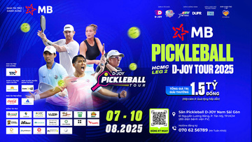 MB Pickleball D-Joy Tour 2025 - HCMC Leg 2 chính thức khởi tranh 
