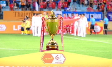 Ngắm loạt Cup của Giải Bóng đá chuyên nghiệp Việt Nam mùa 2025/2026