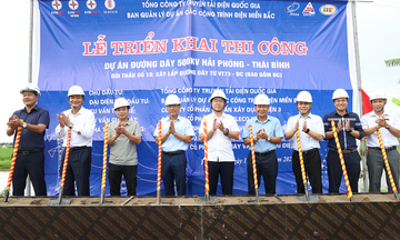 Khởi công đường dây 500kV Hải Phòng – Thái Bình chào mừng Quốc khánh