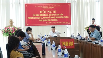 Thanh Hóa: 166 điểm cầu cùng tháo gỡ vướng mắc lĩnh vực công thương