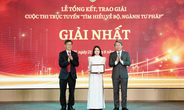 Báo Công Thương ghi dấu tại Giải Báo chí toàn quốc ngành Tư pháp lần thứ Nhất