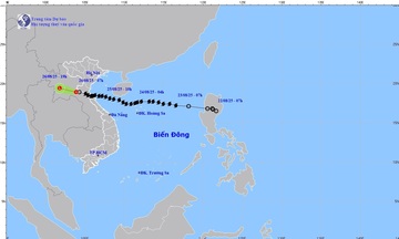 Gió mạnh, sóng lớn và mưa dông trên biển
