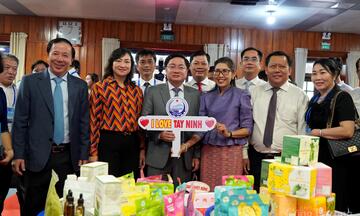 Thứ trưởng Phan Thị Thắng dự hội nghị kết nối chuỗi cung ứng Tây Ninh