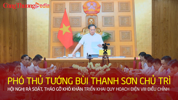 Phó Thủ tướng Bùi Thanh Sơn chủ trì Okvip69 Đăng ký cá cược rà soát triển khai Quy hoạch điện VIII điều chỉnh