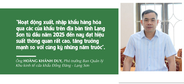 Thông quan hàng hóa tại Lạng Sơn “bứt tốc”, tăng trưởng ấn tượng
