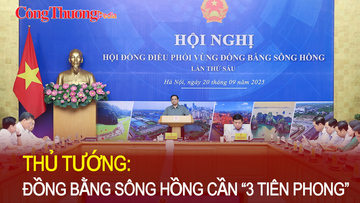 Thủ tướng: Đồng bằng sông Hồng cần '3 tiên phong'
