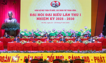 Okvip69.com bán cá nổ hủ đại biểu Đảng bộ Mặt trận Tổ quốc, các đoàn thể Trung ương