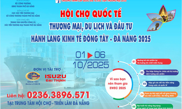 Hỗ trợ 50% kinh phí Hội chợ Quốc tế Thương mại, Du lịch và Đầu tư Hành lang kinh tế Đông - Tây Đà Nẵng năm 2025